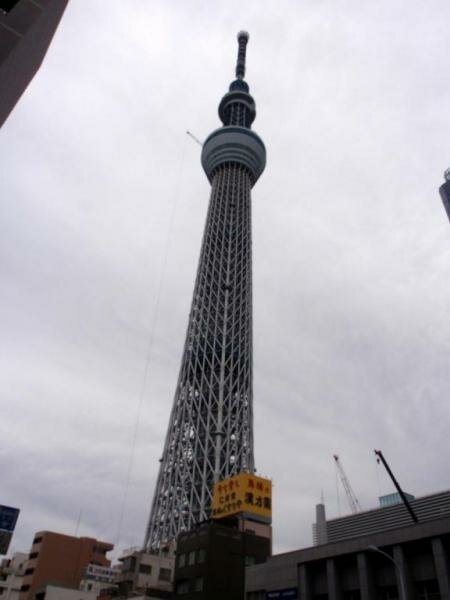 Самая высокая башня мира Sky Tree в Токио