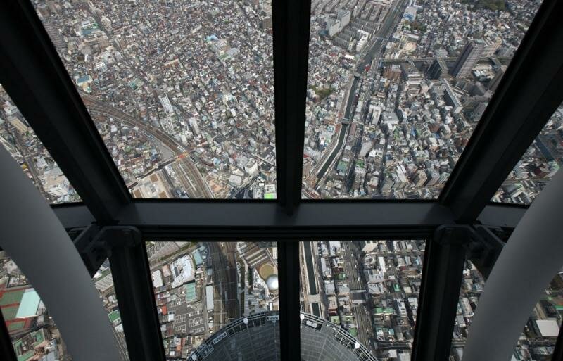 Панорама Токио, вид из Небесного Дерева